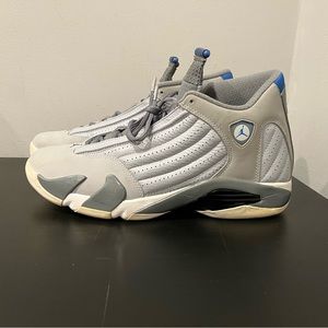 Men’s Air Jordan 14 “wolf grey” size 12